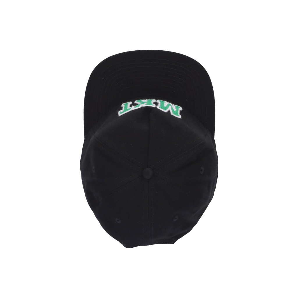 cappellino visiera piatta uomo arc 5 panel hat BLACK