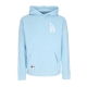 felpa leggera cappuccio uomo mlb league essentials os hoodie losdod CHROME BLUE/WHITE