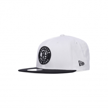 cappellino visiera piatta uomo nba white crown team 950 bronet WHITE/ORIGINAL TEAM COLORS