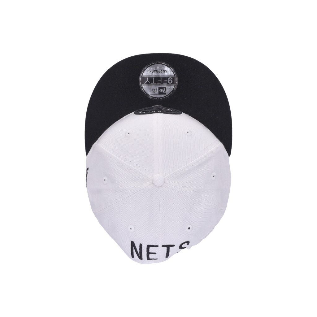 cappellino visiera piatta uomo nba white crown team 950 bronet WHITE/ORIGINAL TEAM COLORS