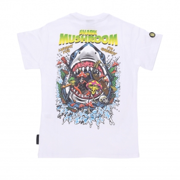 maglietta uomo shark mushroom tee WHITE