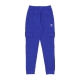 pantalone tuta felpato uomo trefoil essentials cargo SEMI LUCID BLUE