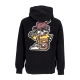 felpa leggera cappuccio uomo b-andits hoodie BLACK