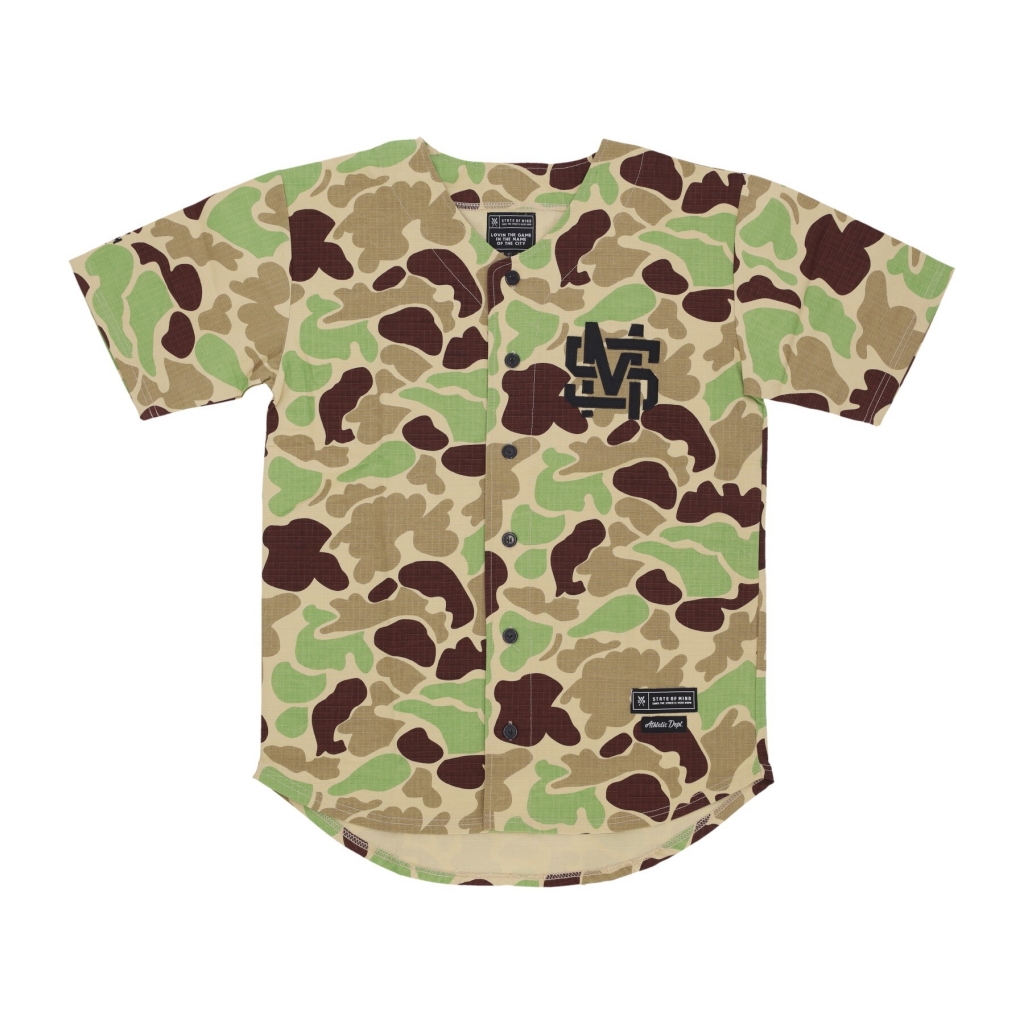 casacca bottoni uomo monogram jersey CAMOUFLAGE