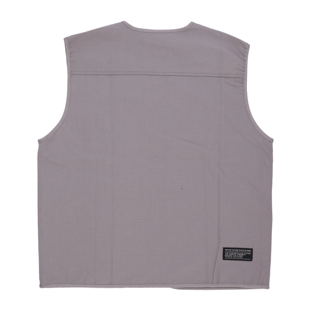 gilet smanicato uomo retrofuture vest GREY