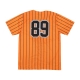 casacca bottoni uomo goat catcher baseball shirt ORANGE