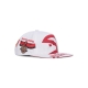 cappellino visiera piatta uomo nba in your face deadstock hwc atlhaw WHITE