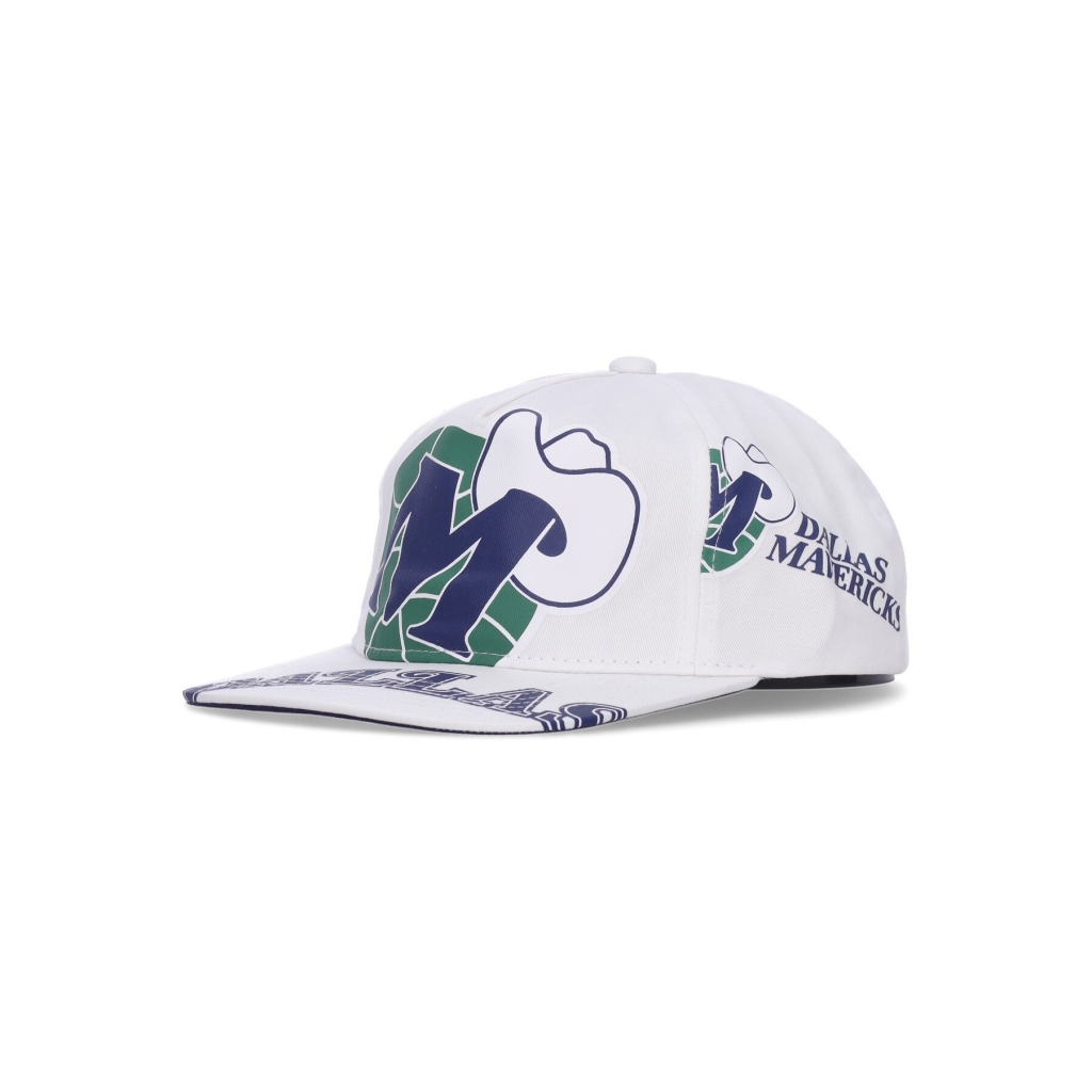 cappellino visiera piatta uomo nba in your face deadstock hwc dalmav WHITE