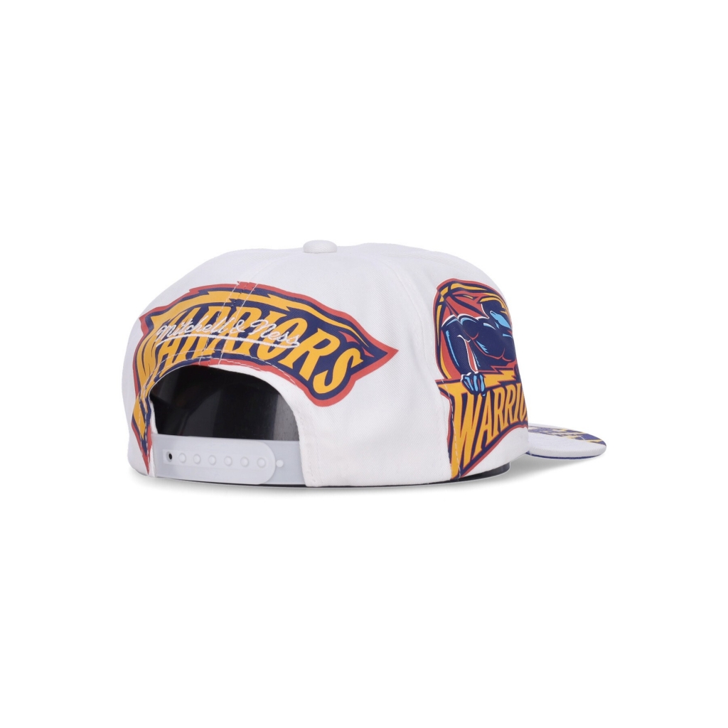 cappellino visiera piatta uomo nba in your face deadstock hwc golwar WHITE