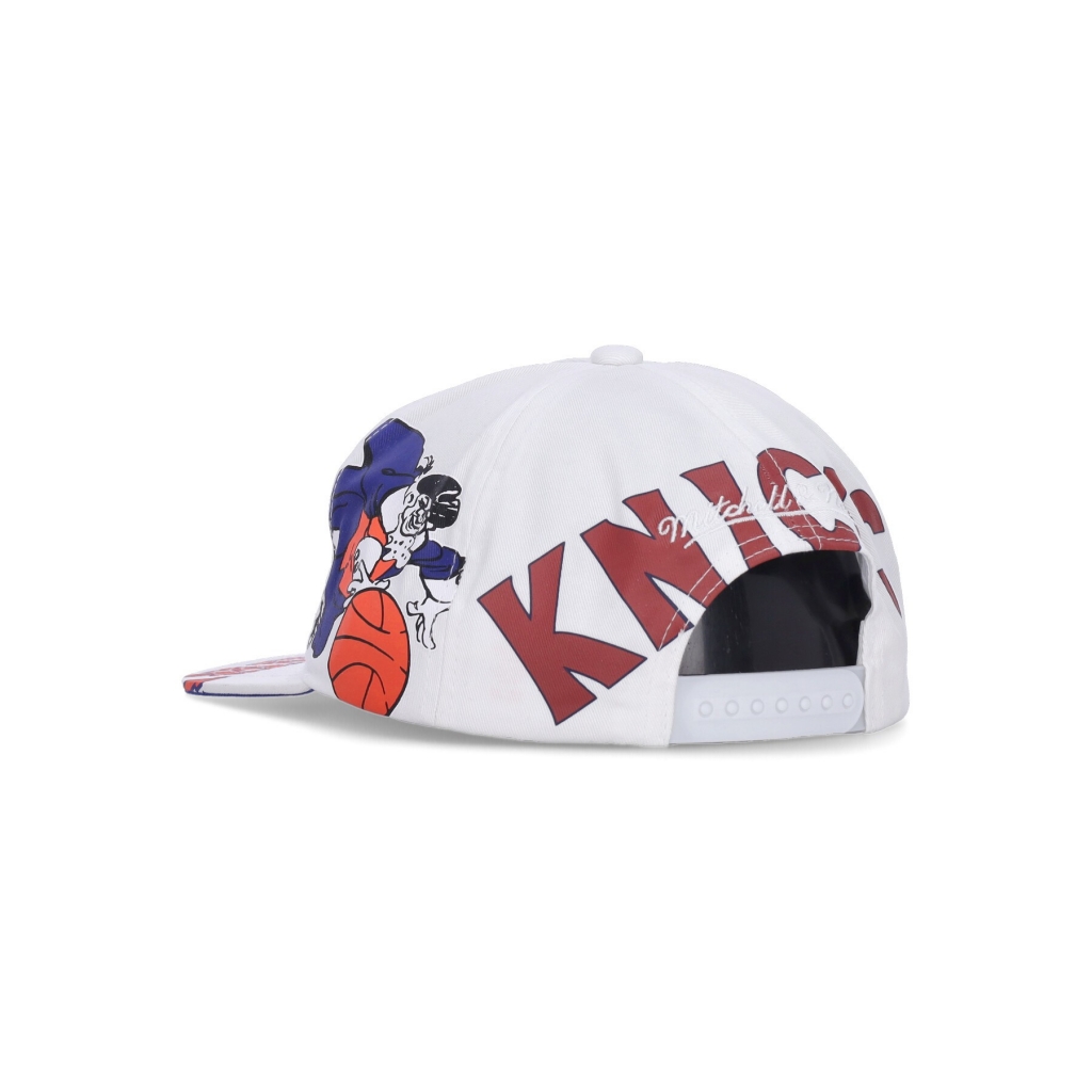 cappellino visiera piatta uomo nba in your face deadstock hwc neykni WHITE