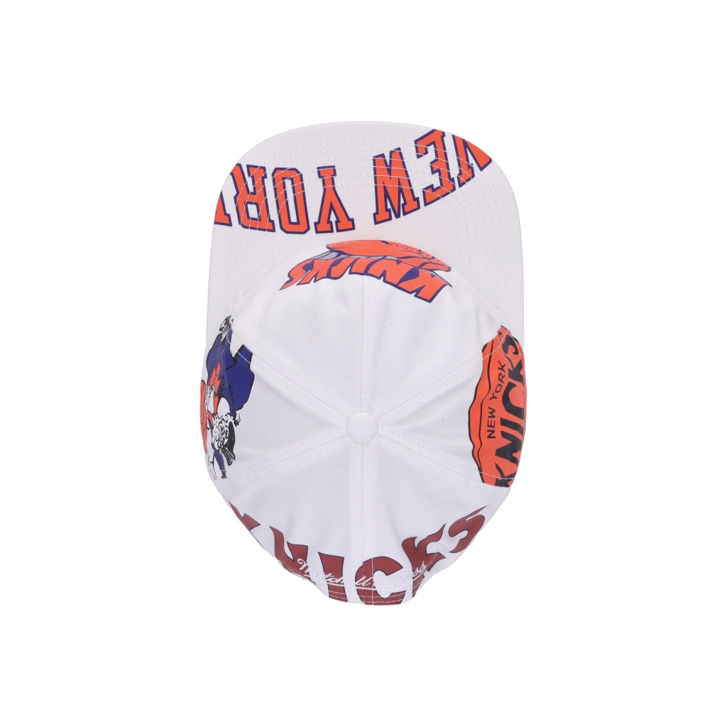 cappellino visiera piatta uomo nba in your face deadstock hwc neykni WHITE