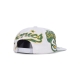 cappellino visiera piatta uomo nba in your face deadstock hwc seasup WHITE