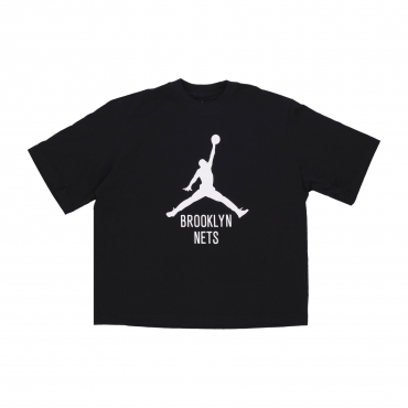 maglietta donna nba essential boxy tee bronet BLACK