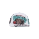 cappellino visiera piatta uomo nba in your face deadstock hwc vangri WHITE