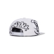 cappellino visiera piatta uomo nba in your face deadstock hwc bronet WHITE