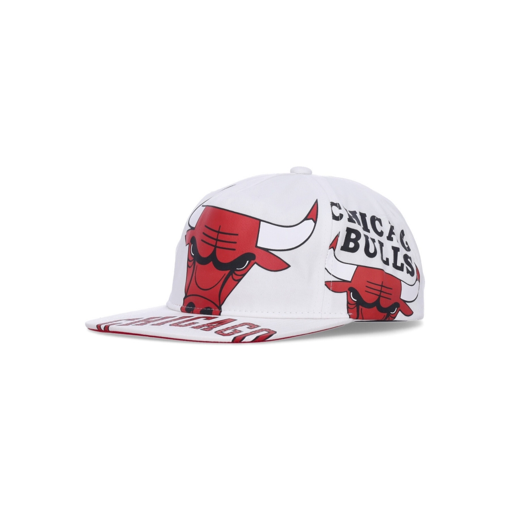 cappellino visiera piatta uomo nba in your face deadstock hwc chibul WHITE