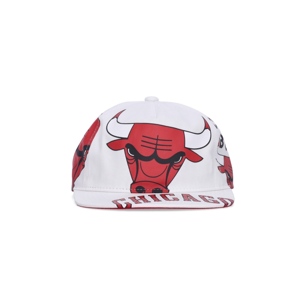 cappellino visiera piatta uomo nba in your face deadstock hwc chibul WHITE