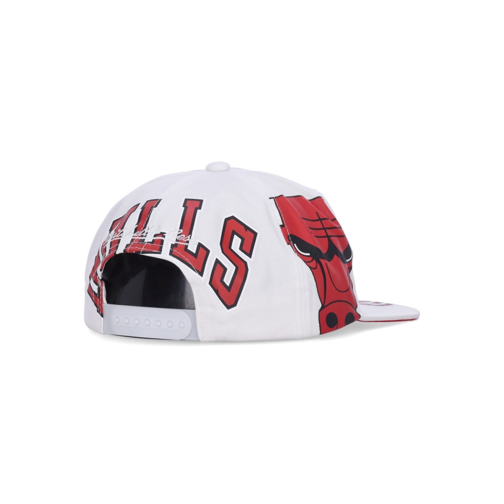 cappellino visiera piatta uomo nba in your face deadstock hwc chibul WHITE