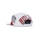 cappellino visiera piatta uomo nba in your face deadstock hwc chibul WHITE