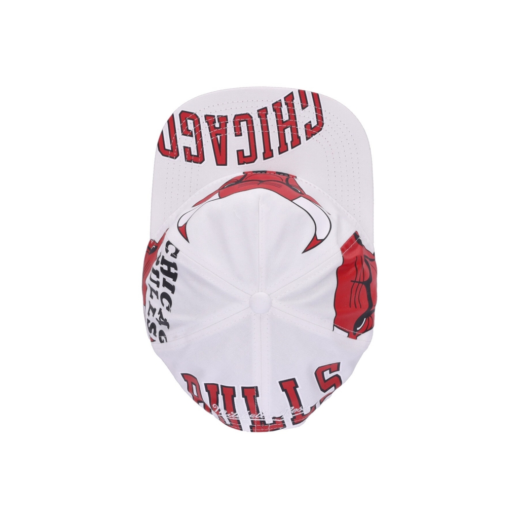 cappellino visiera piatta uomo nba in your face deadstock hwc chibul WHITE