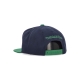 cappellino visiera piatta uomo nhl team 2 tone 20 snapback harwha BLUE/GREEN