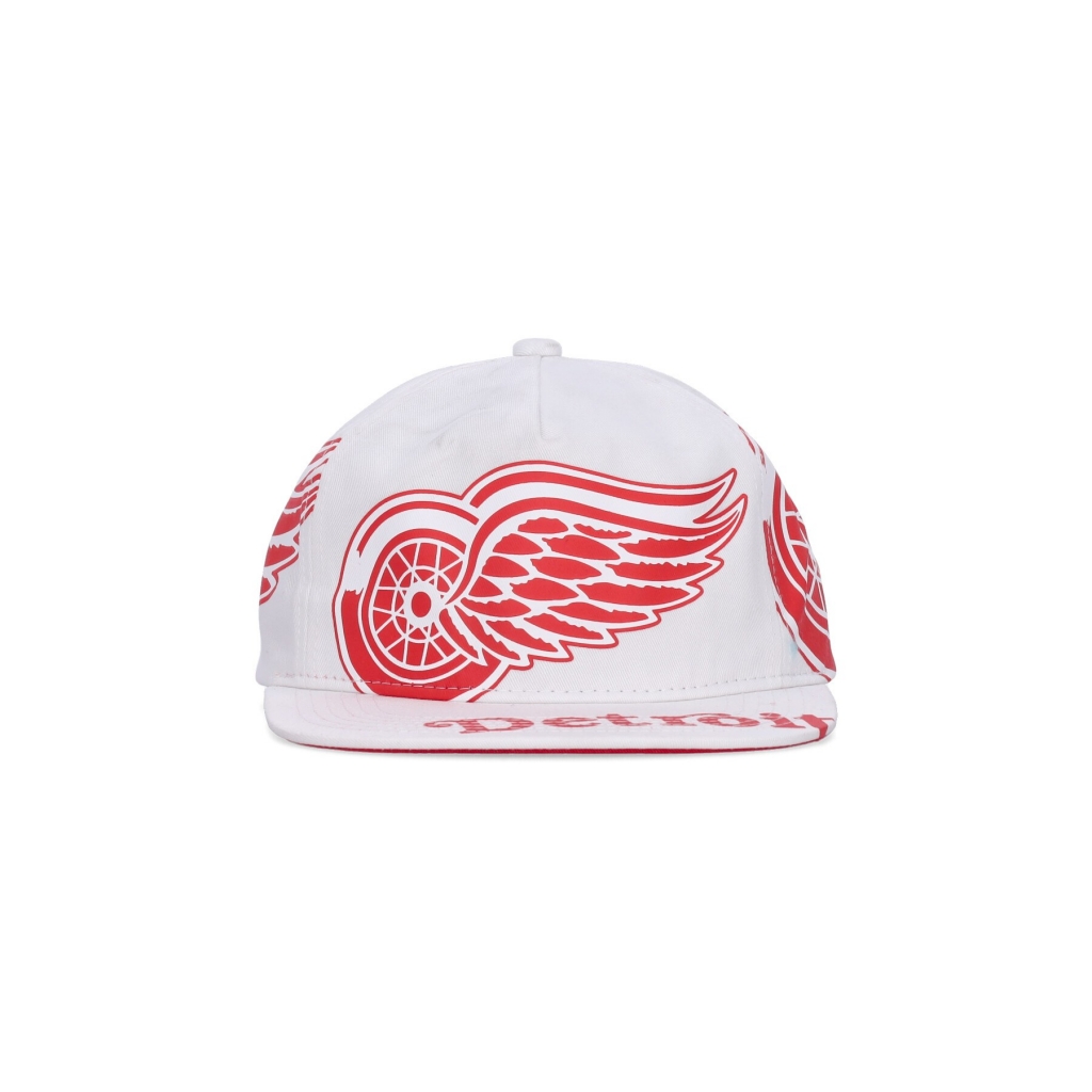 cappellino visiera piatta uomo nhl in your face deadstock detwin WHITE