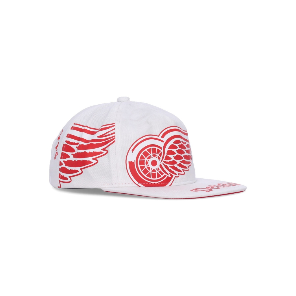 cappellino visiera piatta uomo nhl in your face deadstock detwin WHITE