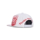 cappellino visiera piatta uomo nhl in your face deadstock detwin WHITE