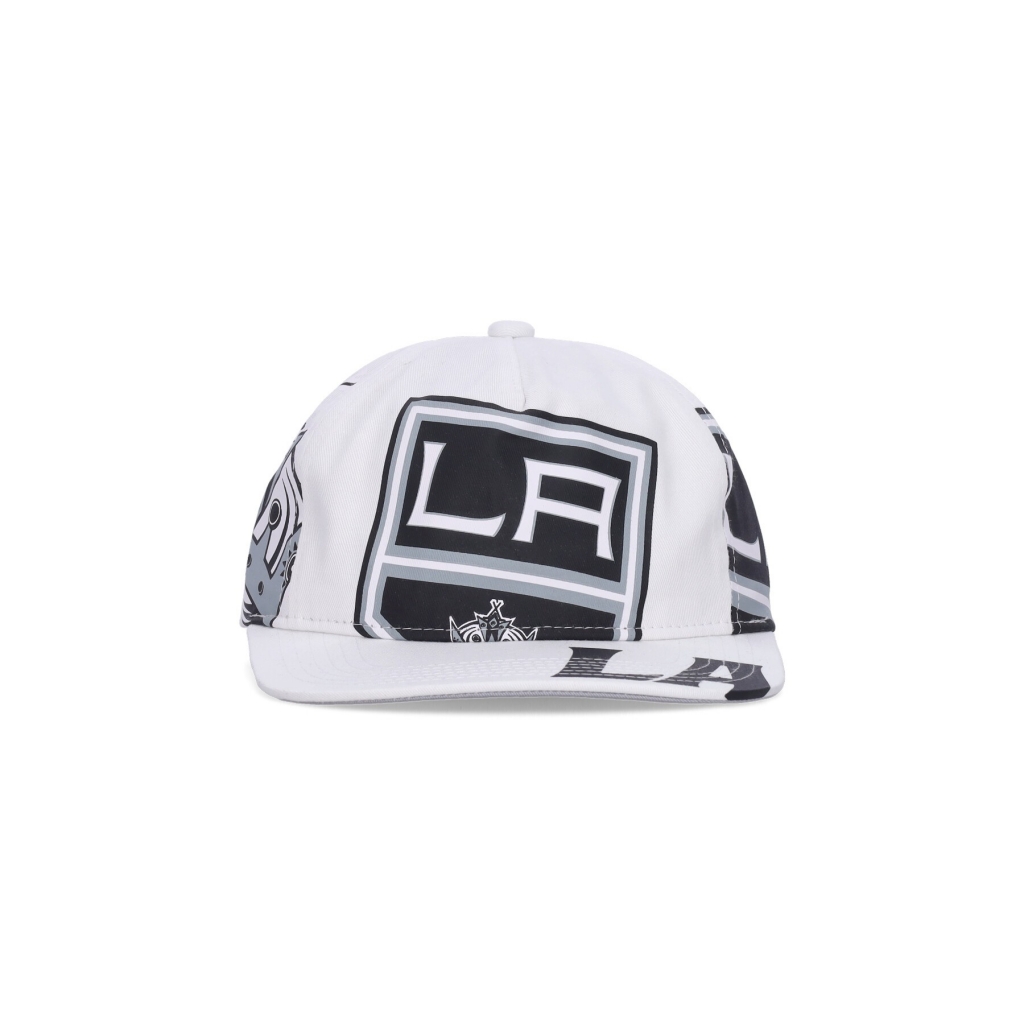 cappellino visiera piatta uomo nhl in your face deadstock loskin WHITE