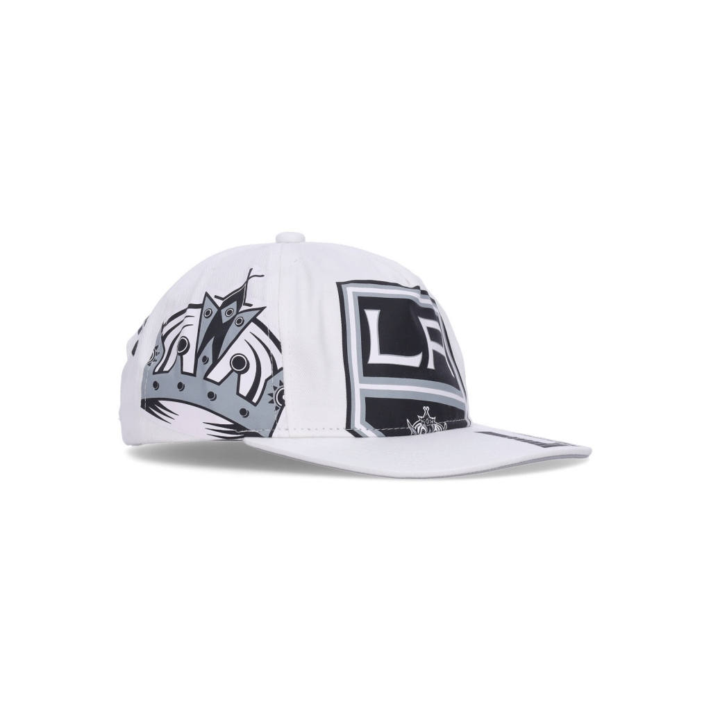 cappellino visiera piatta uomo nhl in your face deadstock loskin WHITE