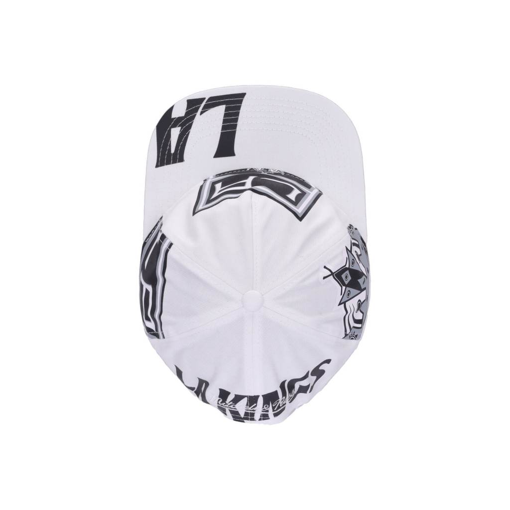 cappellino visiera piatta uomo nhl in your face deadstock loskin WHITE