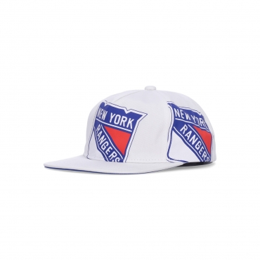 cappellino visiera piatta uomo nhl in your face deadstock neyran WHITE