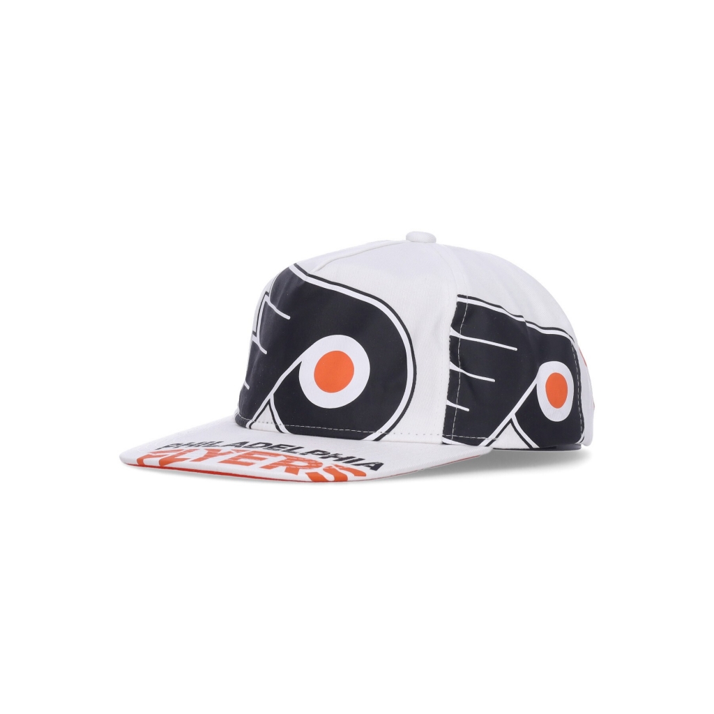 cappellino visiera piatta uomo nhl in your face deadstock phifly WHITE