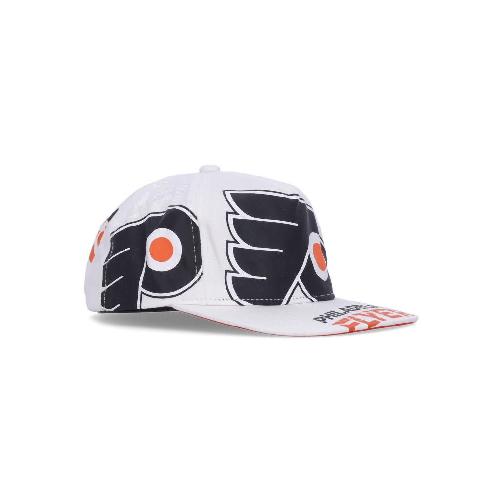 cappellino visiera piatta uomo nhl in your face deadstock phifly WHITE