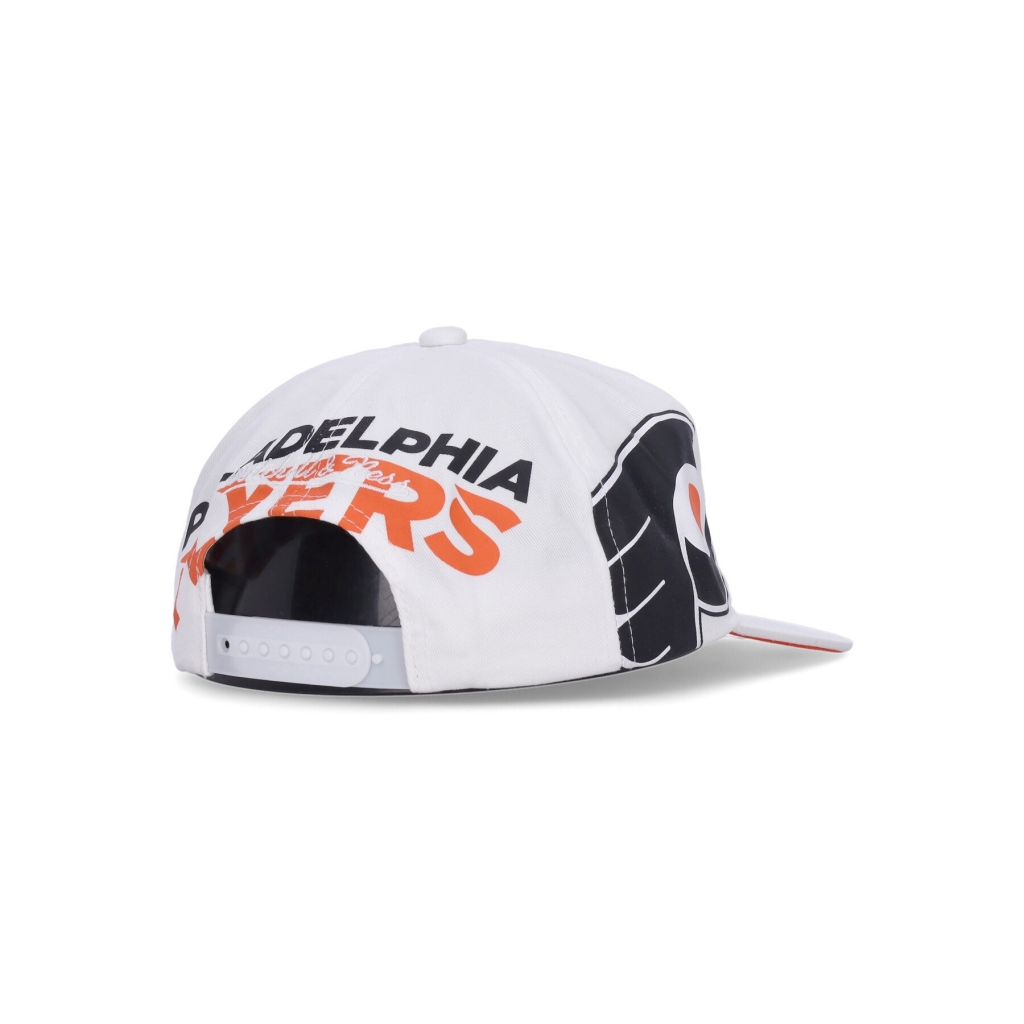 cappellino visiera piatta uomo nhl in your face deadstock phifly WHITE