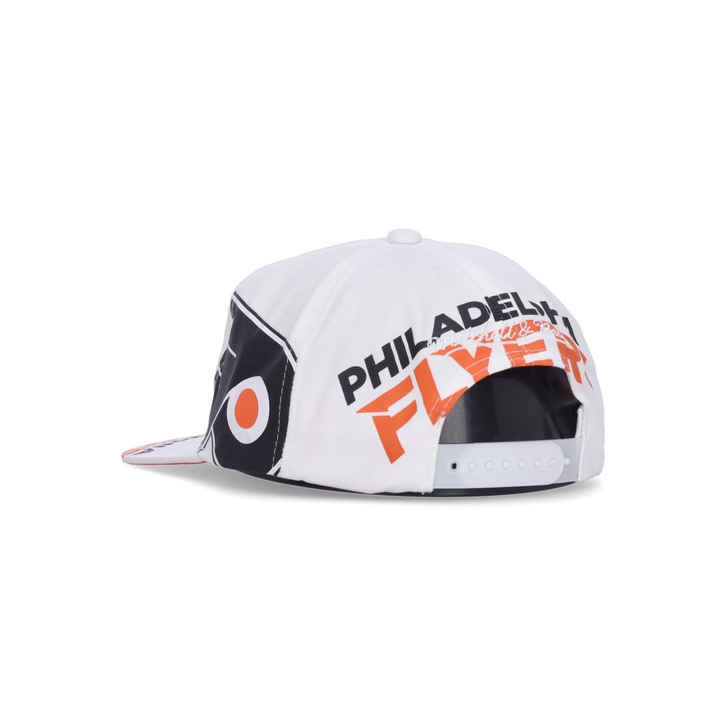 cappellino visiera piatta uomo nhl in your face deadstock phifly WHITE