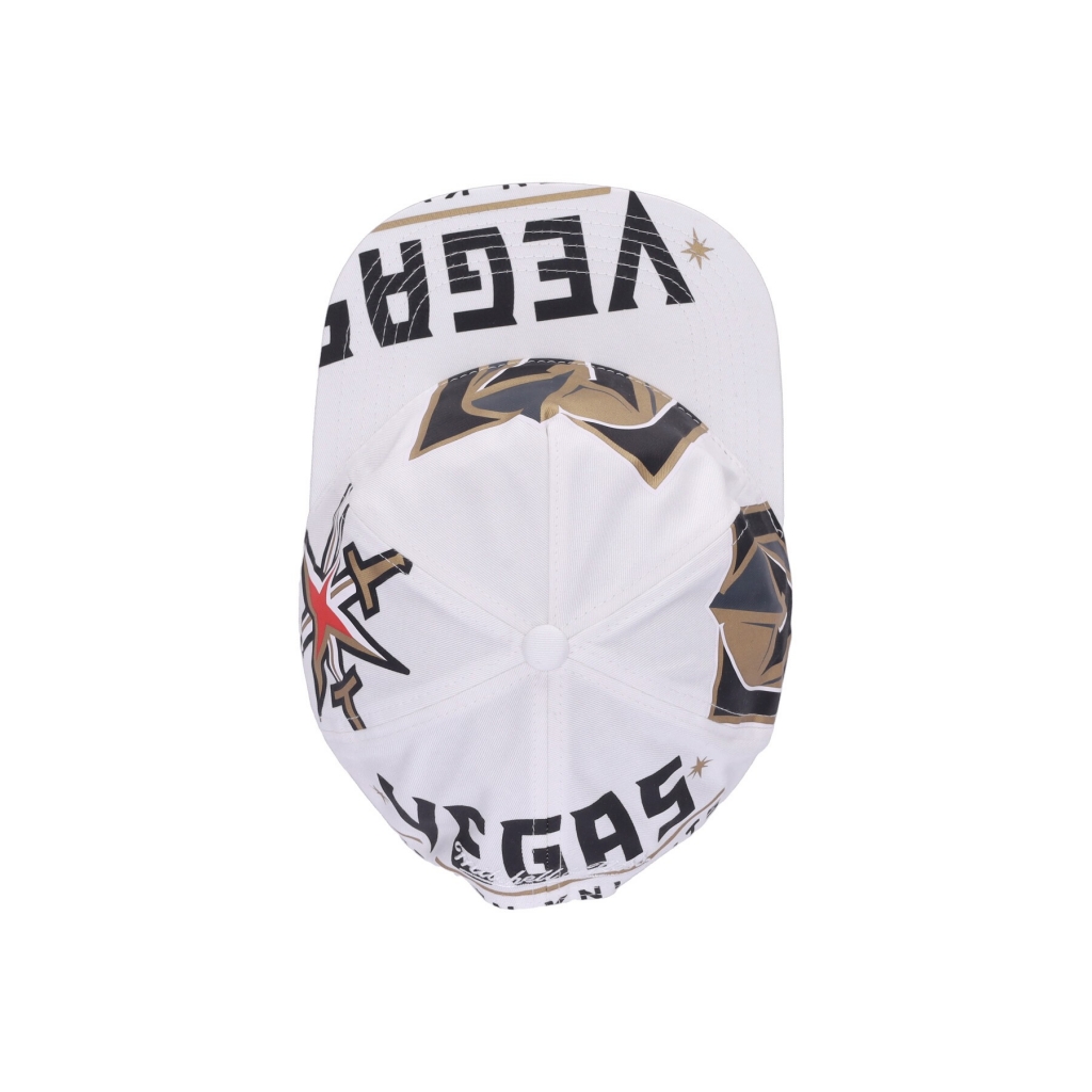 cappellino visiera piatta uomo nhl in your face deadstock vegkni WHITE