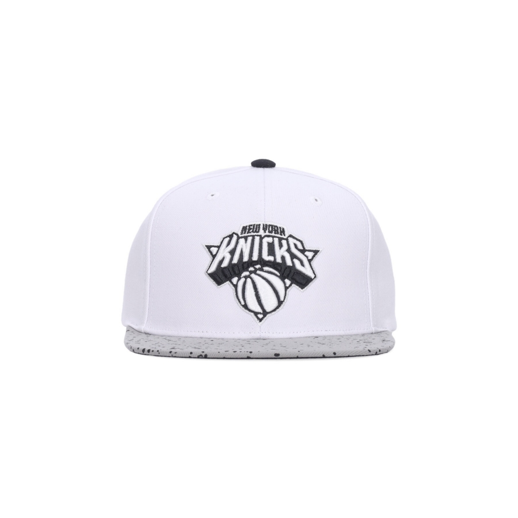 cappellino visiera piatta uomo nba cement top snapback neykni WHITE/SILVER