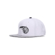 cappellino visiera piatta uomo nba cement top snapback orlmag WHITE/SILVER