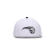 cappellino visiera piatta uomo nba cement top snapback orlmag WHITE/SILVER