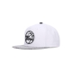 cappellino visiera piatta uomo nba cement top snapback phi76e WHITE/SILVER