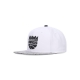 cappellino visiera piatta uomo nba cement top snapback sackin WHITE/SILVER