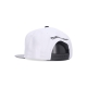 cappellino visiera piatta uomo nba cement top snapback dennug WHITE/SILVER