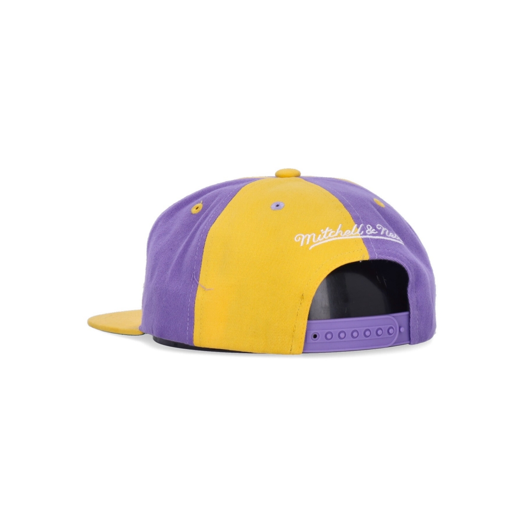 cappellino visiera piatta uomo nba pinwheel of fortune deadstock hwc loslak YELLOW/PURPLE