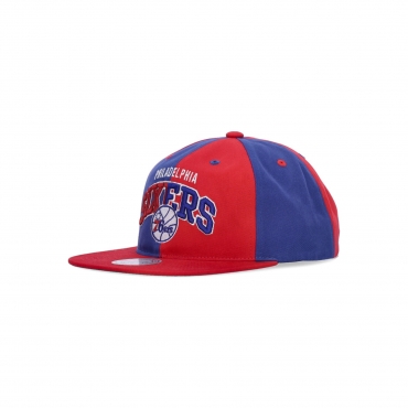 cappellino visiera piatta uomo nba pinwheel of fortune deadstock hwc phi76e RED/ROYAL