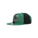 cappellino visiera piatta uomo nba pinwheel of fortune deadstock hwc boscel GREEN/BLACK