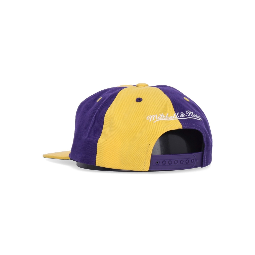 cappellino visiera piatta uomo nba pinwheel of fortune deadstock hwc loslak YELLOW/PURPLE