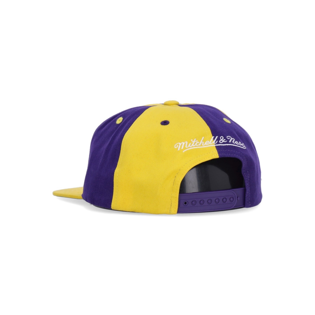 cappellino visiera piatta uomo ncaa pinwheel of fortune deadstock hwc loutig YELLOW/PURPLE