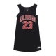 canotta tipo basket ragazza hbr jersey dress BLACK