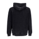 felpa cappuccio uomo 50th opus dot chest hoodie BLACK ACID WASH